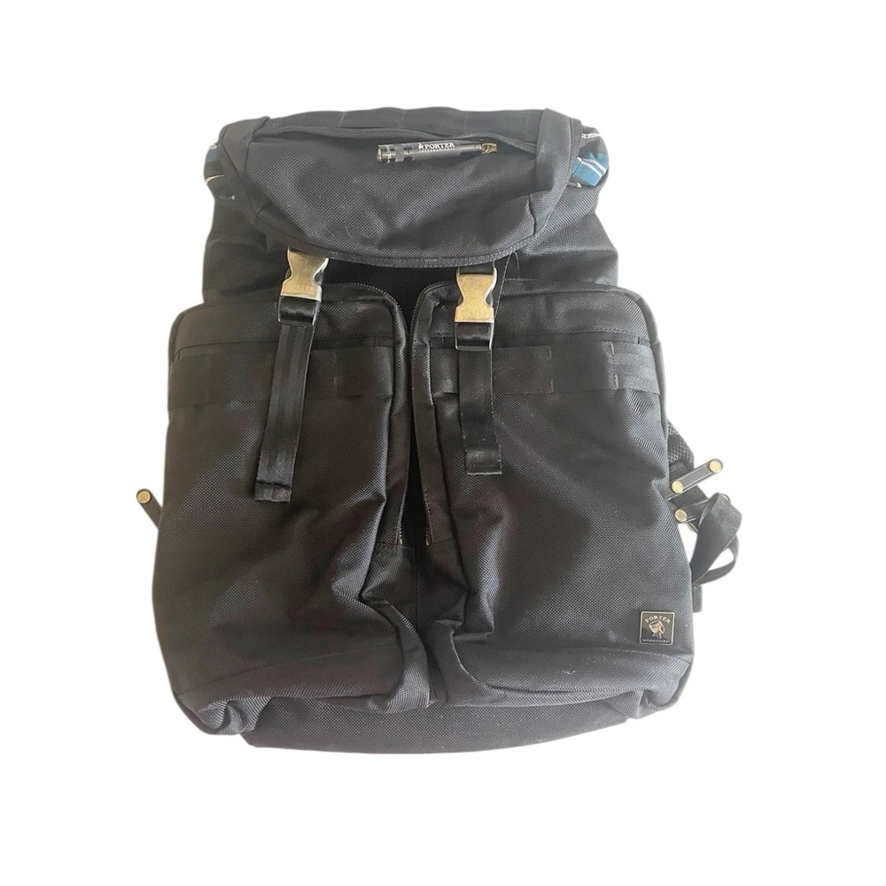 Porter International Black Backback
